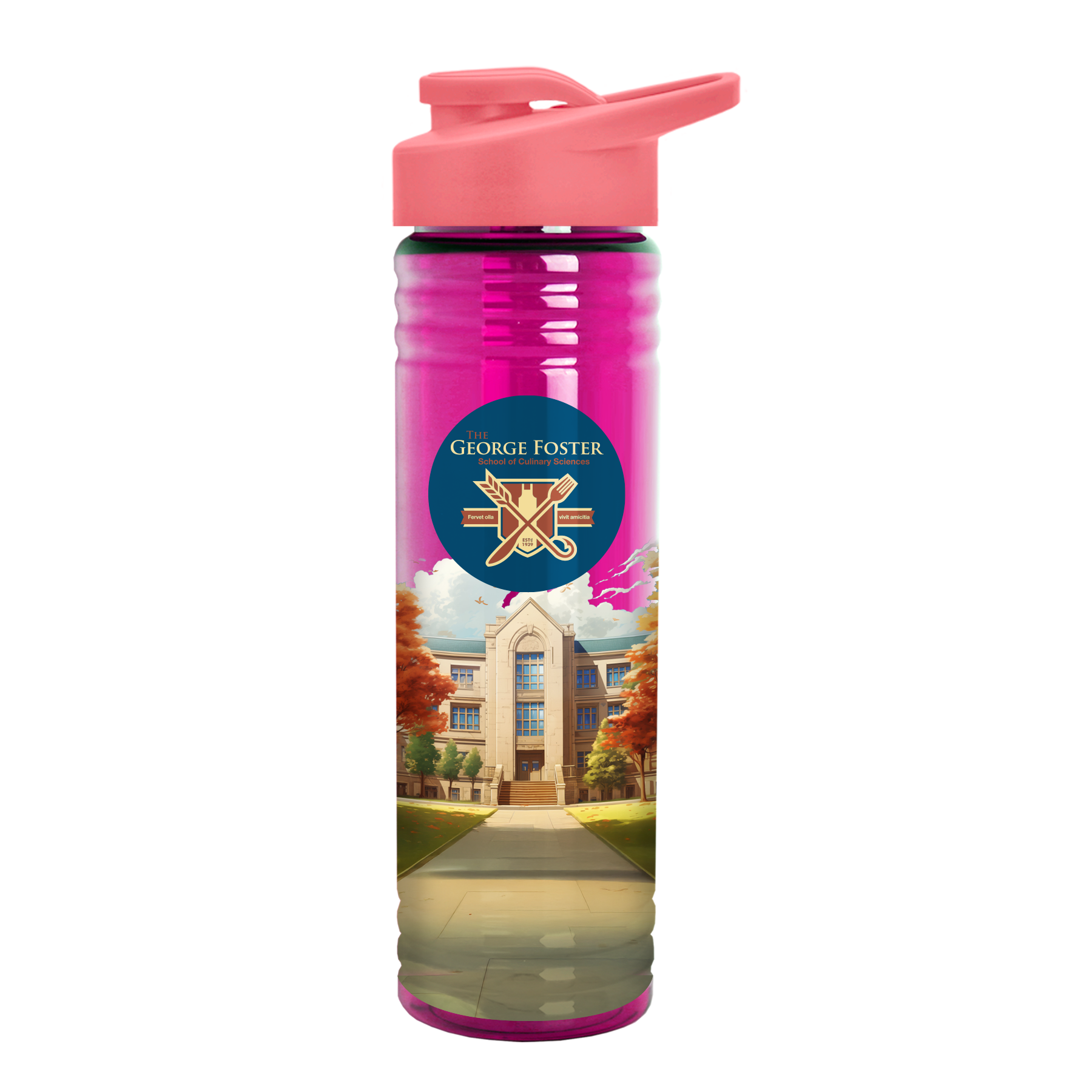 Garyline® Slim Fit Bottle with Drink-Thru Lid - 24 oz. 158