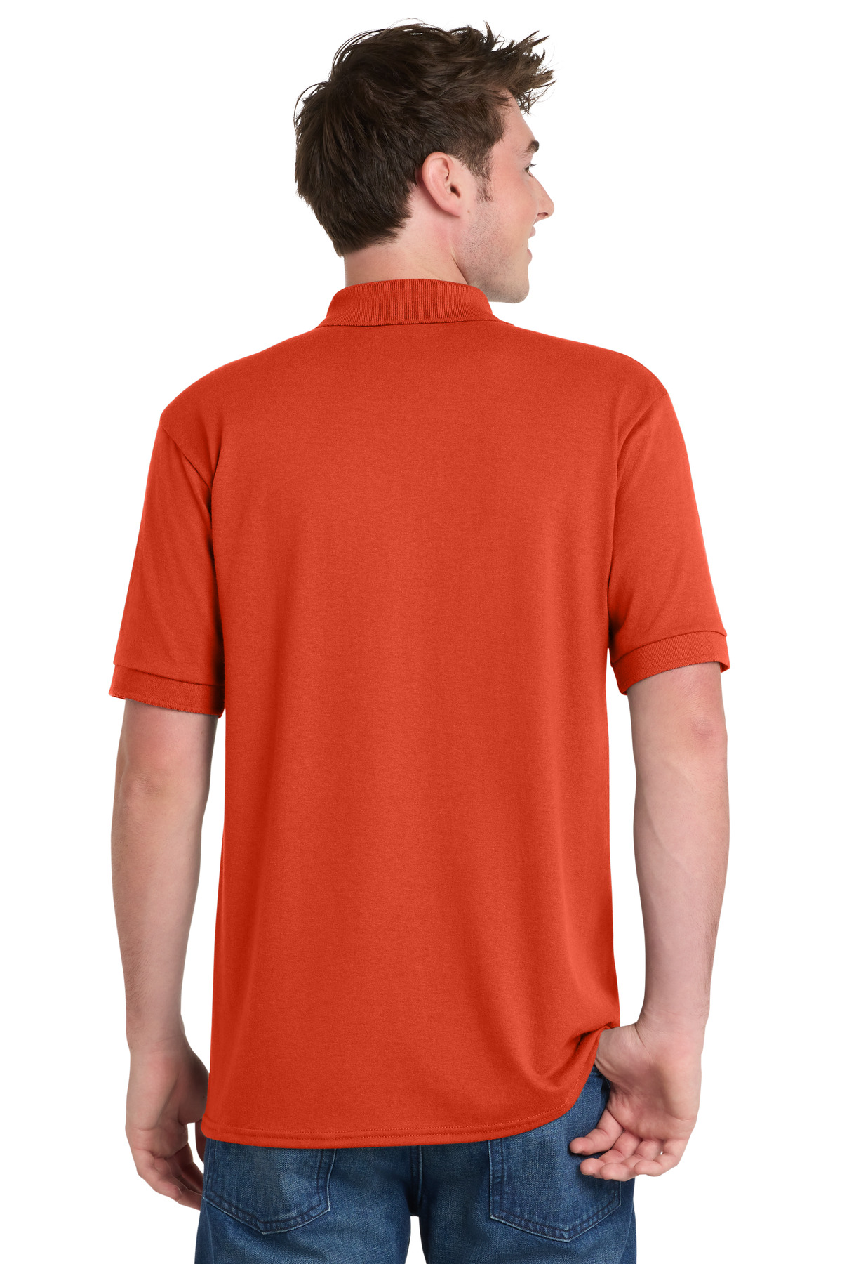 Port & Co Core Blend Jersey Knit Polo. KP55 196
