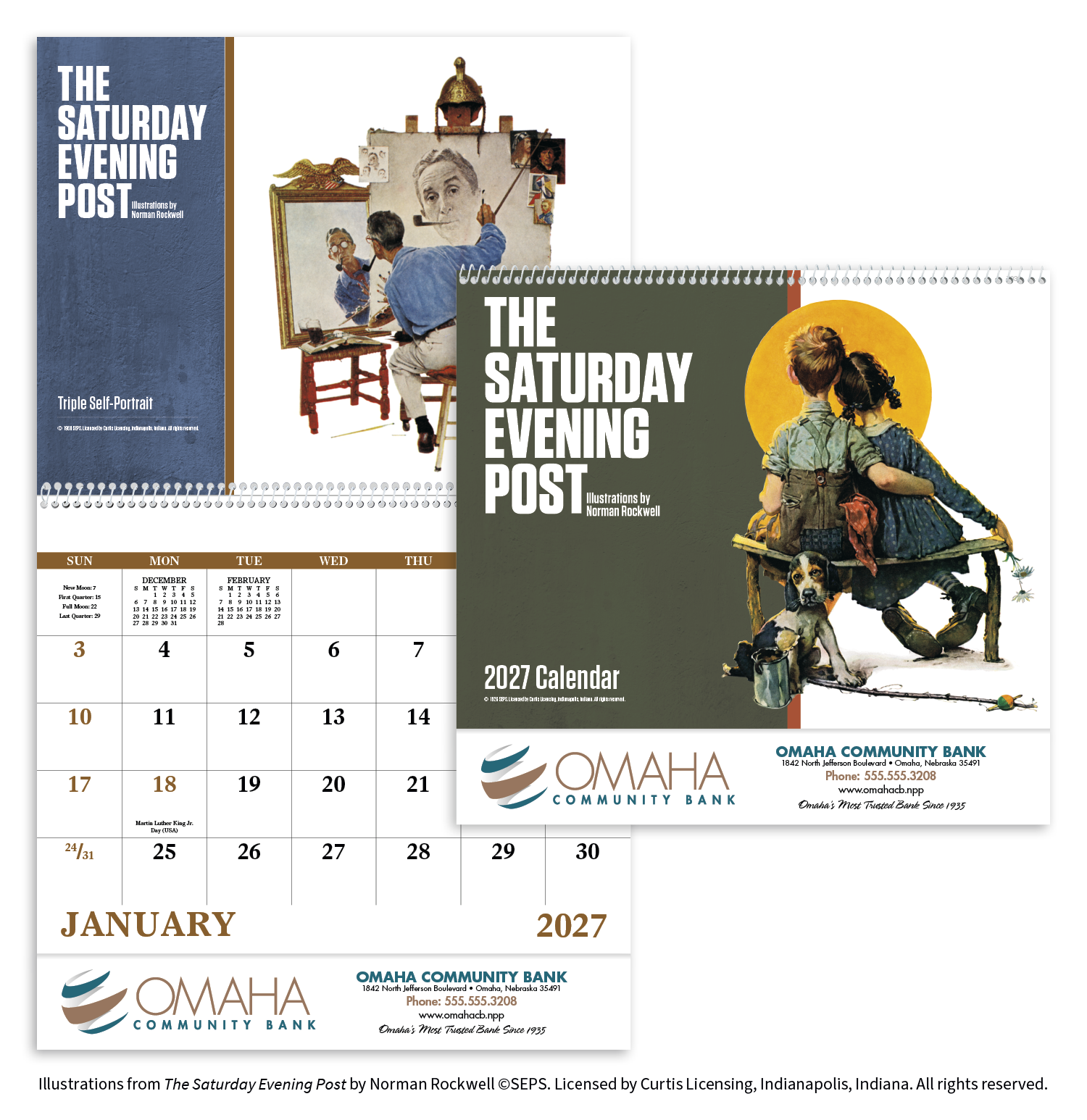 Good Value™ The Saturday Evening Post Illustrations by Norman Rockwell – Spiral Calendar 49
