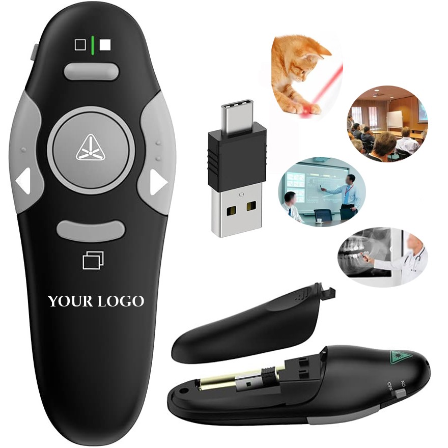Wireless Presenter Remote Powerpoint Presentation Clicker 5