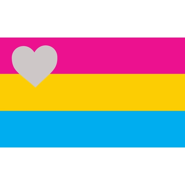 Panromantic Premium Car Flag 1