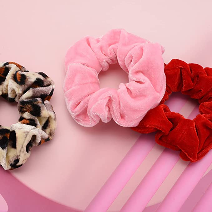 Scrunchies Chiffon Elastic Hair Ties/Bands/Bandana for Women 2