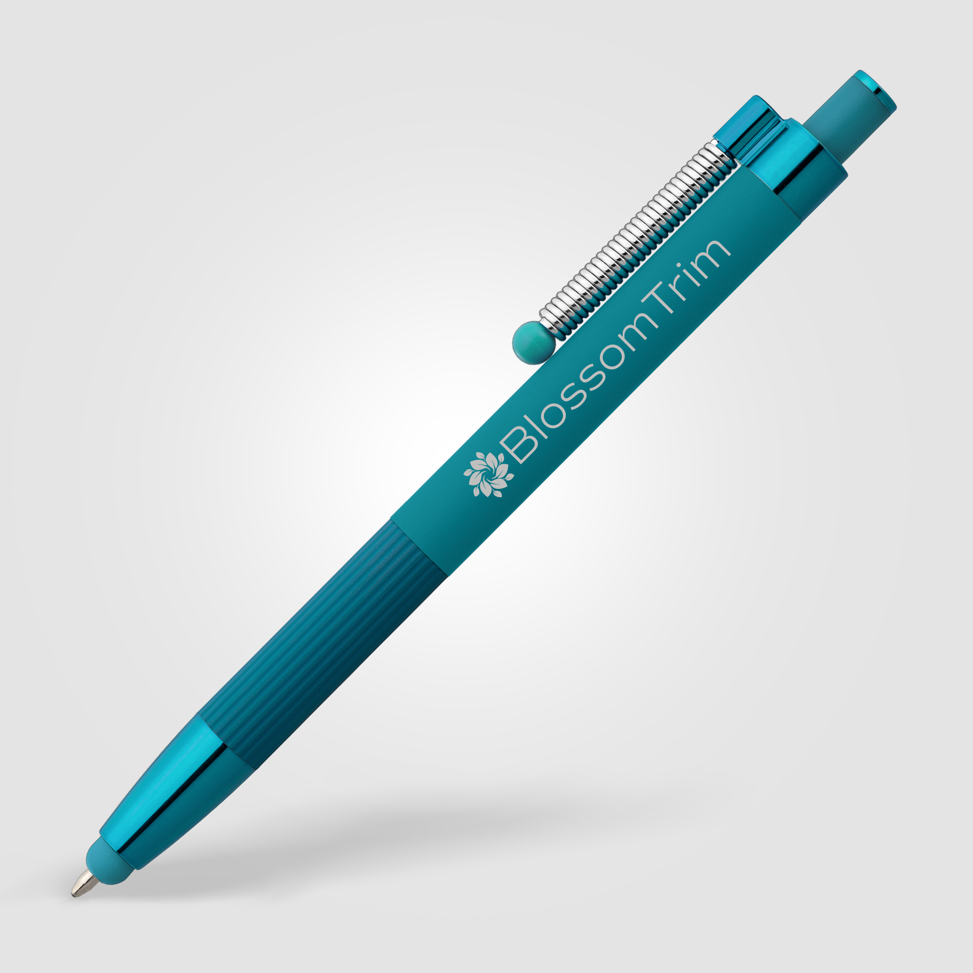 Lisbon Recycled Aluminum Monochrome Fidget  Stylus Pen 10