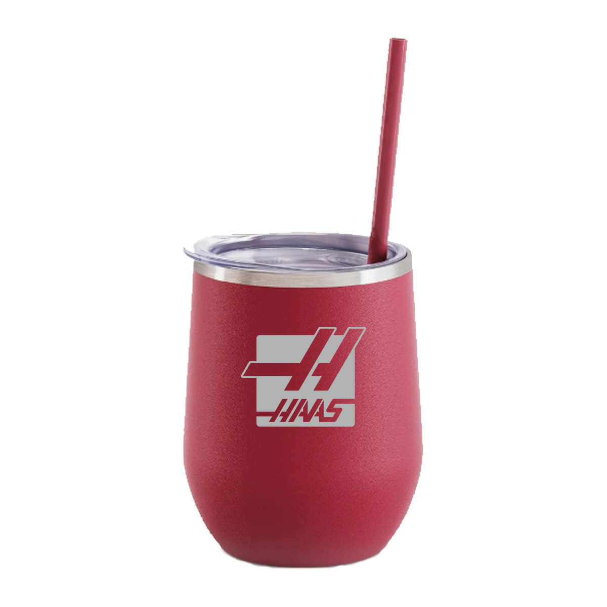 12 Oz. Maars Lipstick Red Bev Steel Stainless Steel Wine Tumbler