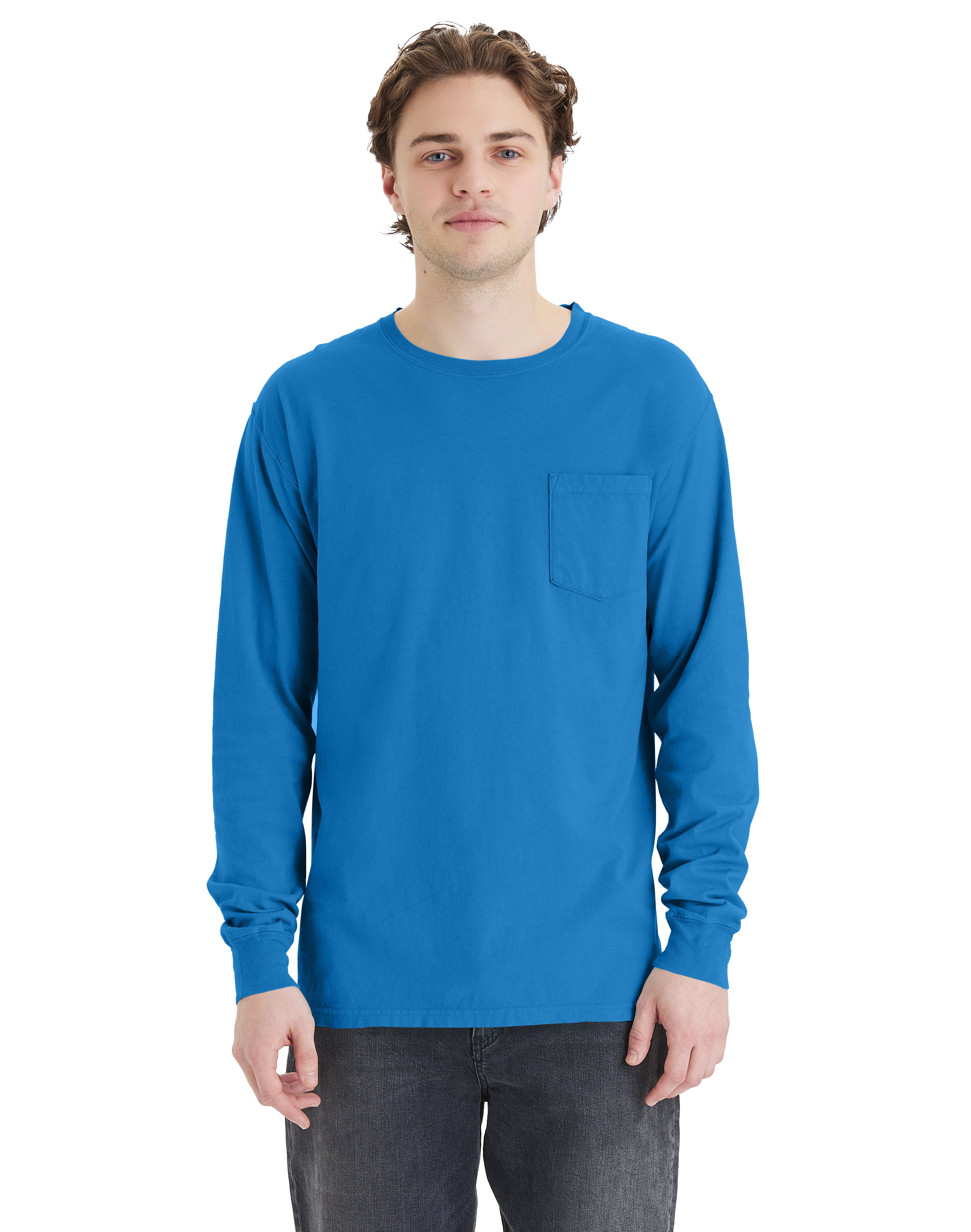 ComfortWash Long Sleeve Pocket T-Shirt 16