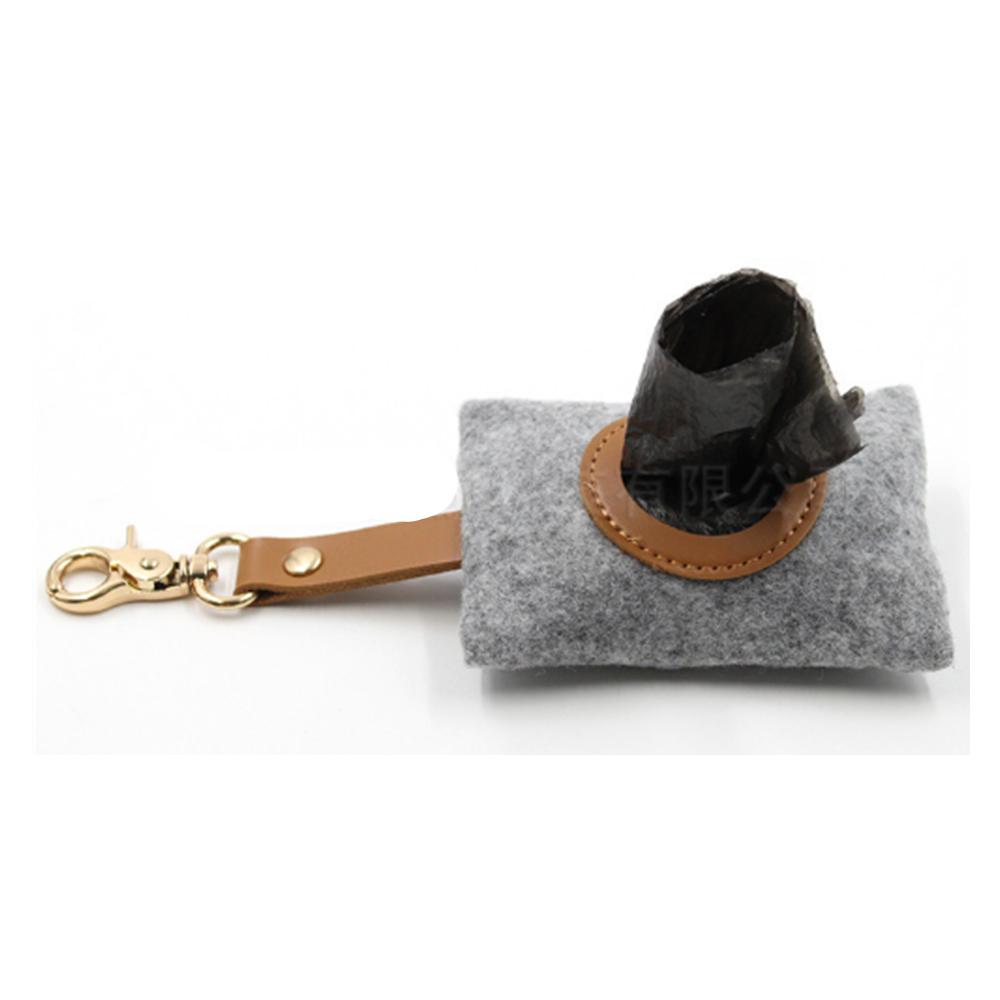 Felt Dog Poop Waste Bag Dispenser 3