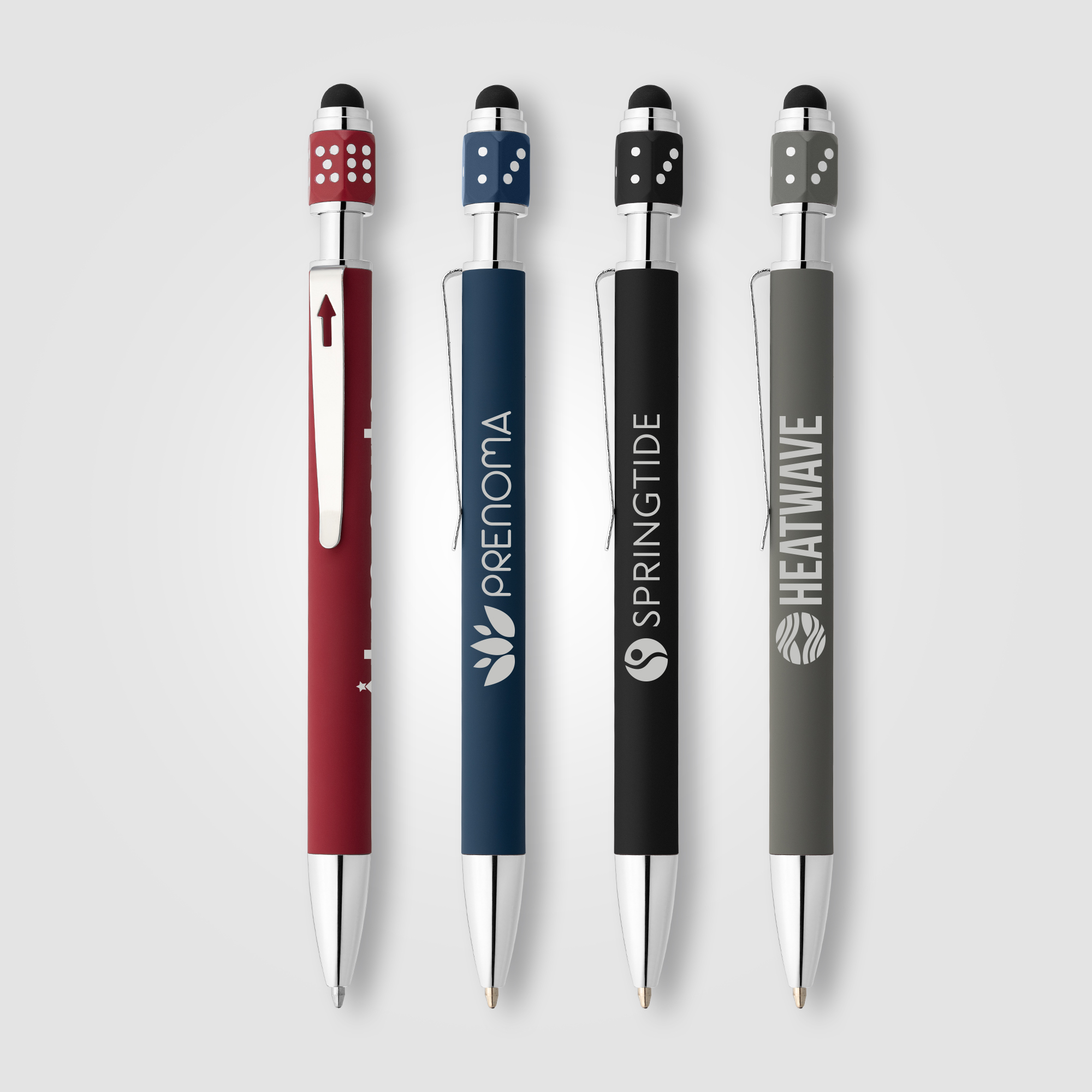 Ace Recycled Aluminum Hex-Dice Spinner Pen 4