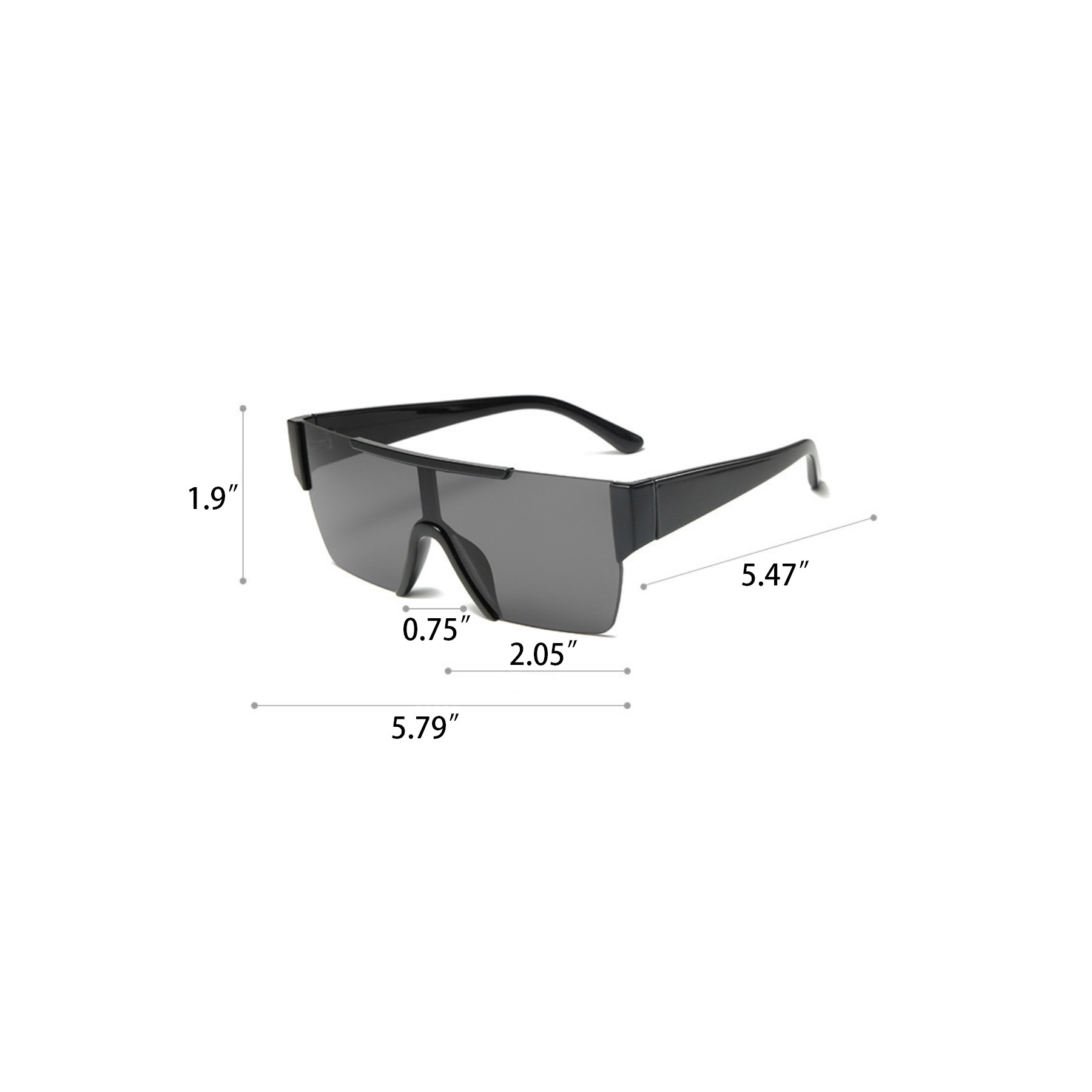 Retro Frameless Sunglasses 4