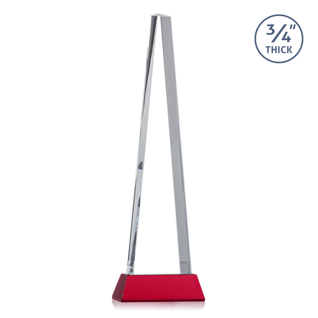 Majestic Tower Award on Newhaven Base - Red 5