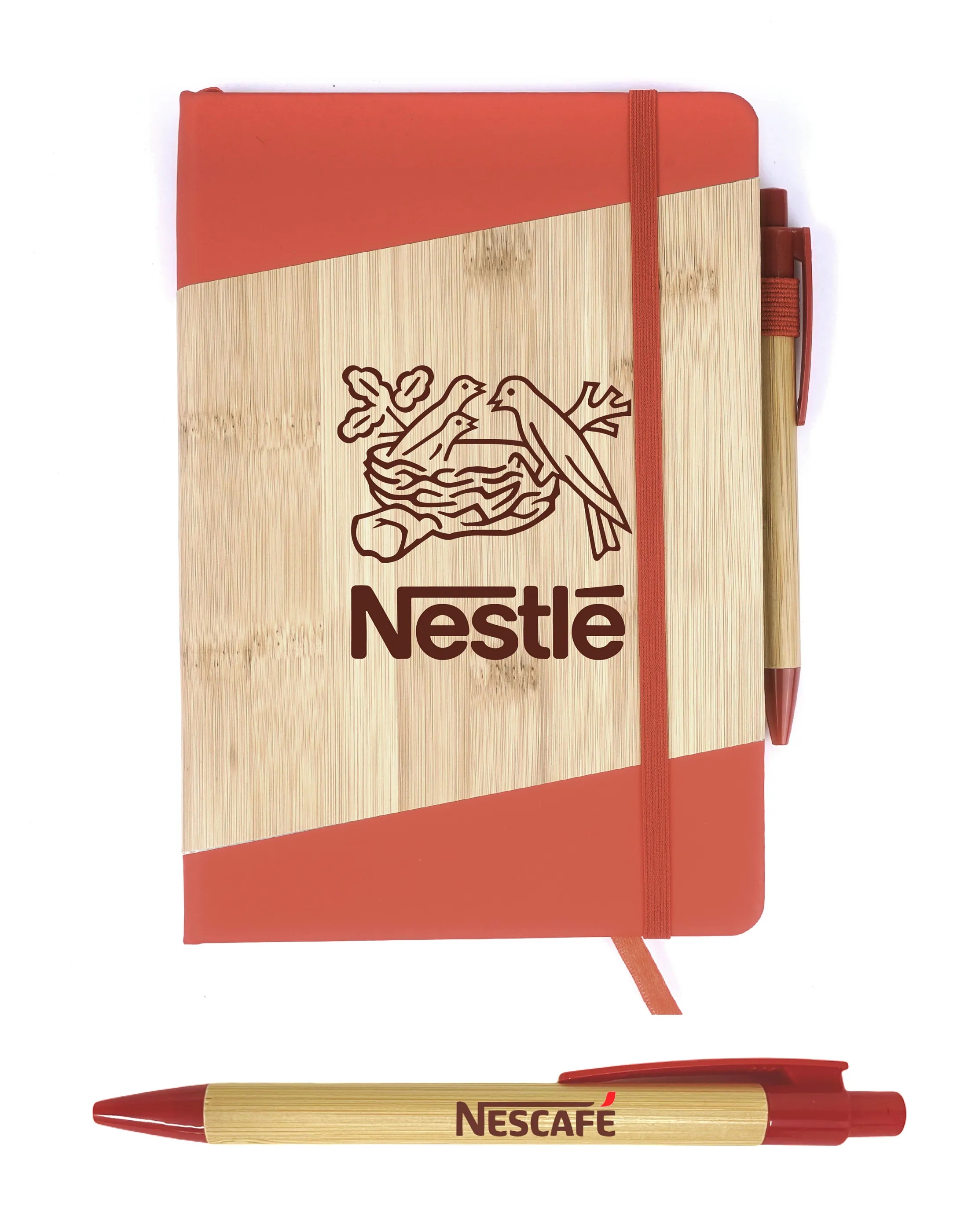 Bamboo Journal Set with Pen 11