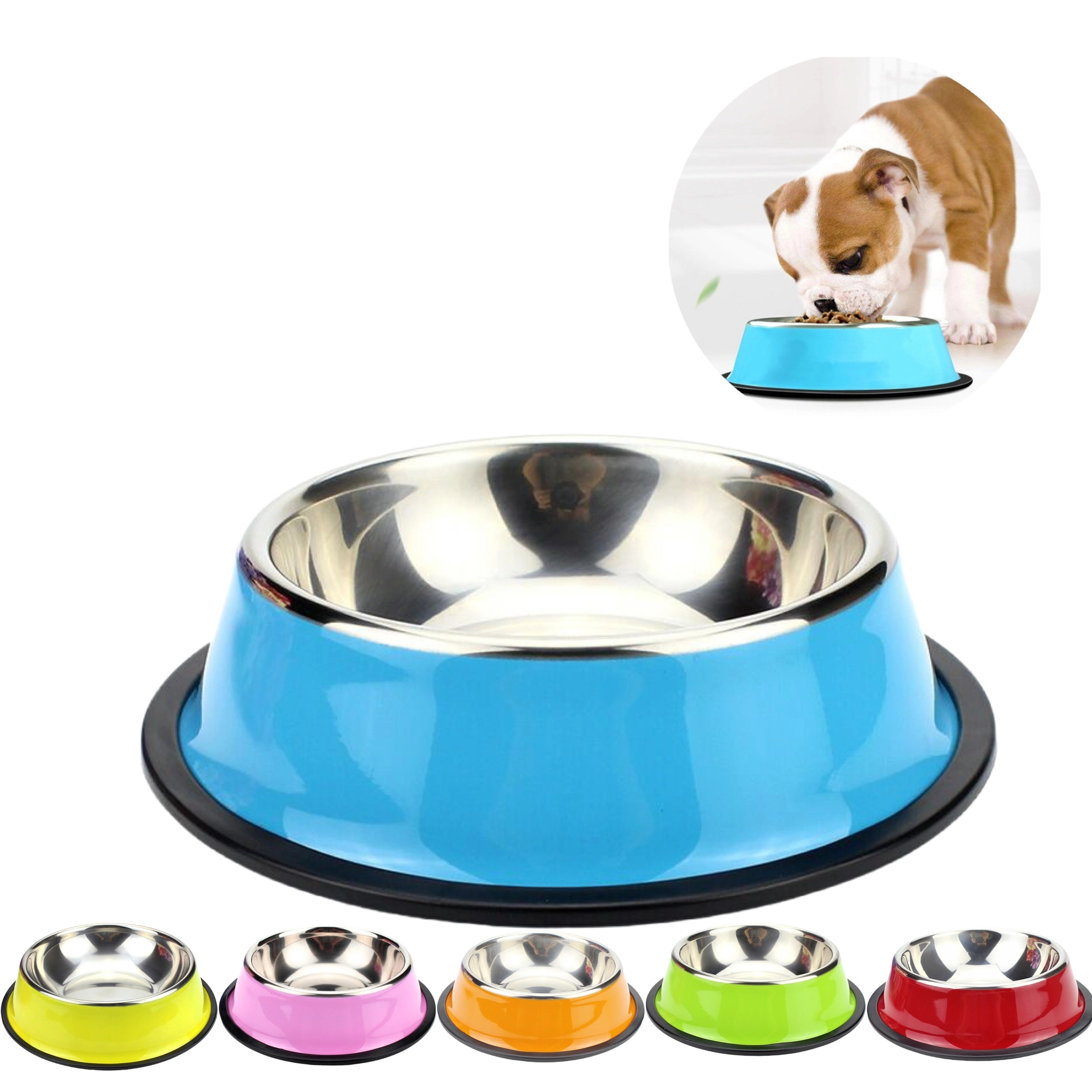 MOQ 50 Stainless Steel Pet Bowl 4