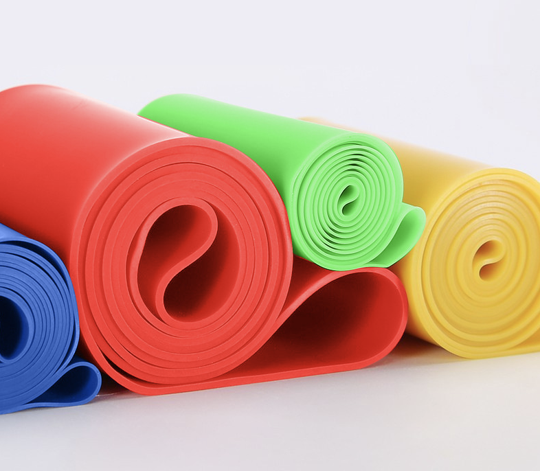 Resistance Loop Exercise Bands with Instruction Guide and Carry Bag, Set of 5 6
