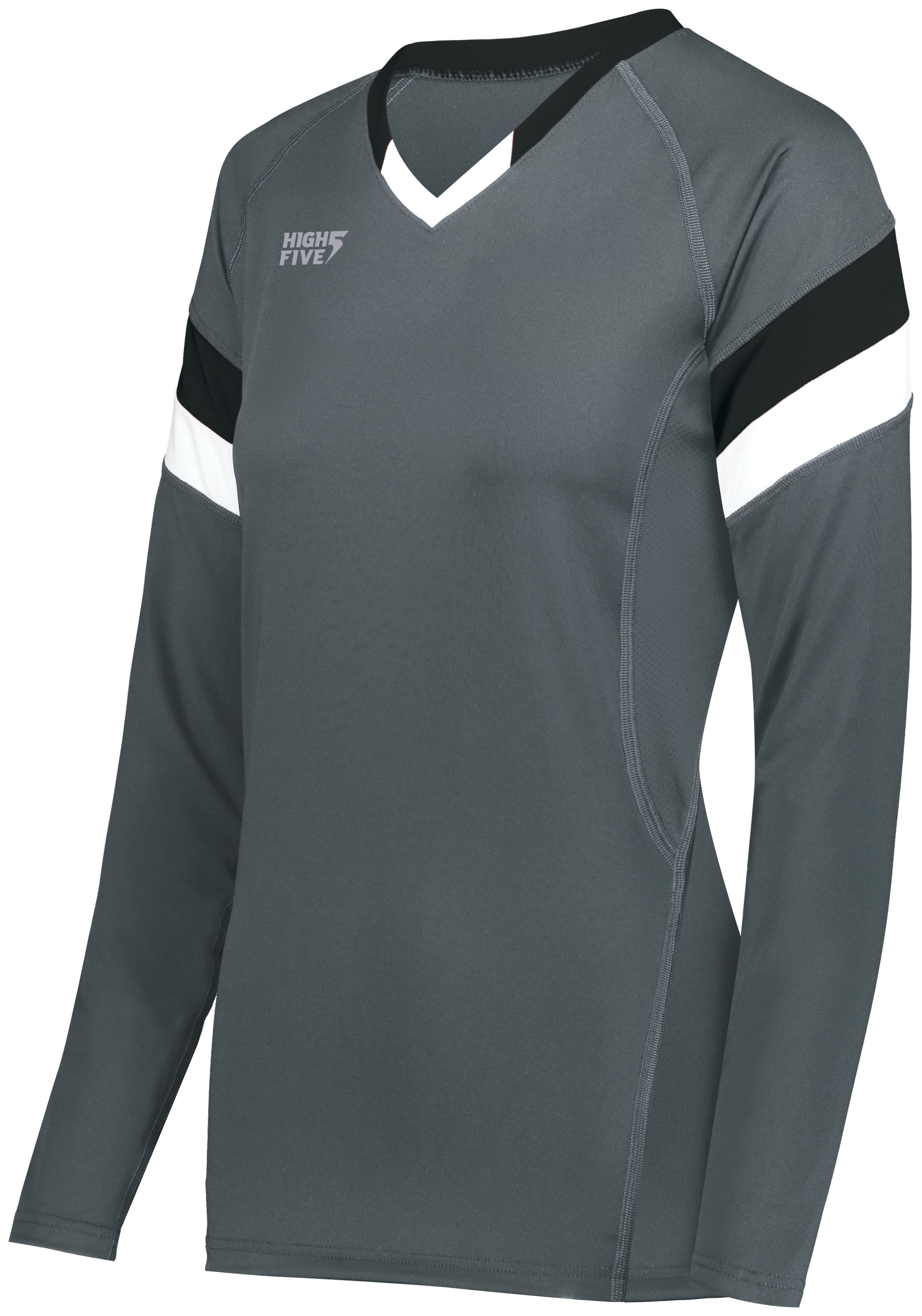Ladies TruHit Tri-Color Long Sleeve Jersey 6