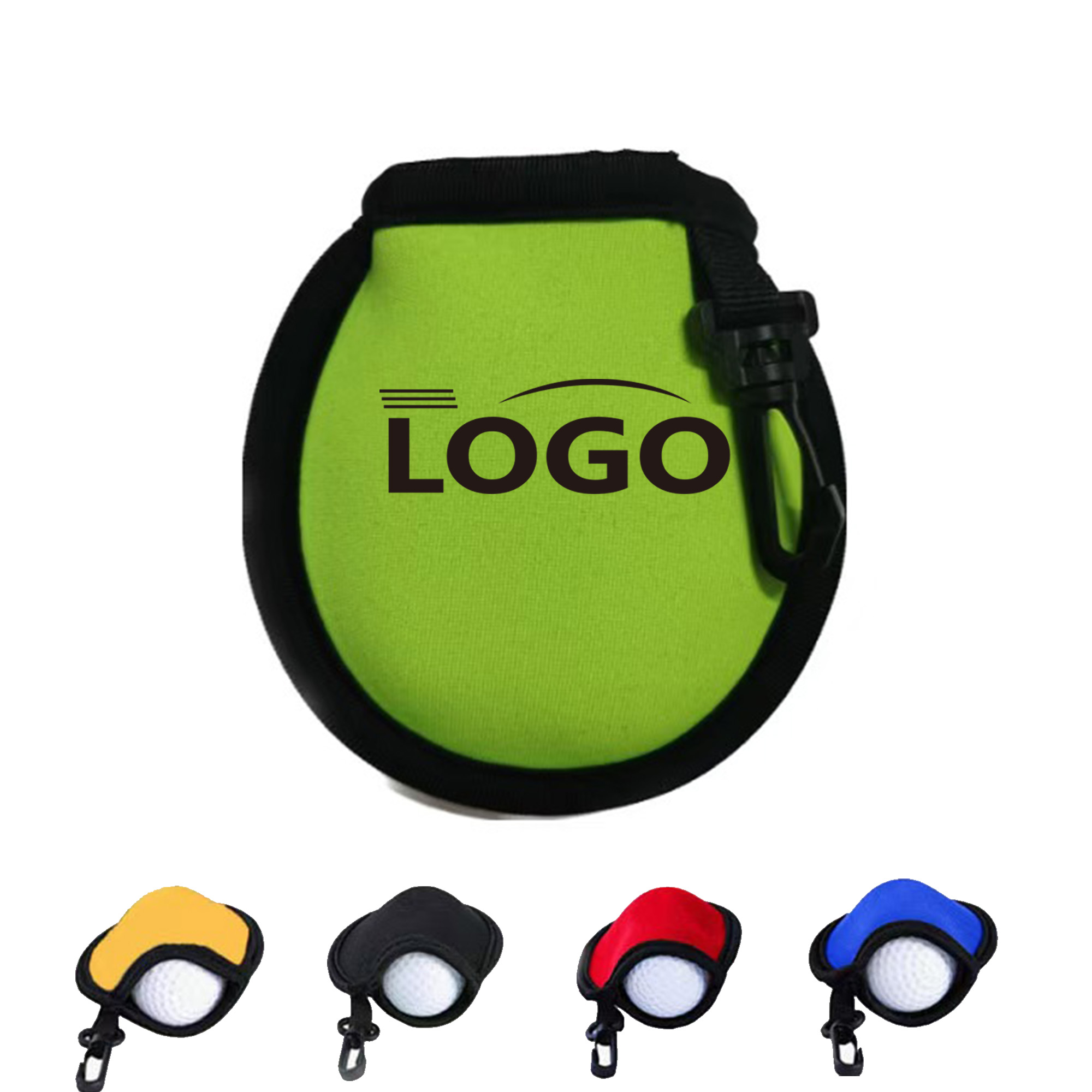 Portable Pocket Golf Ball Washer Golf Ball Cleaner Pouch 2