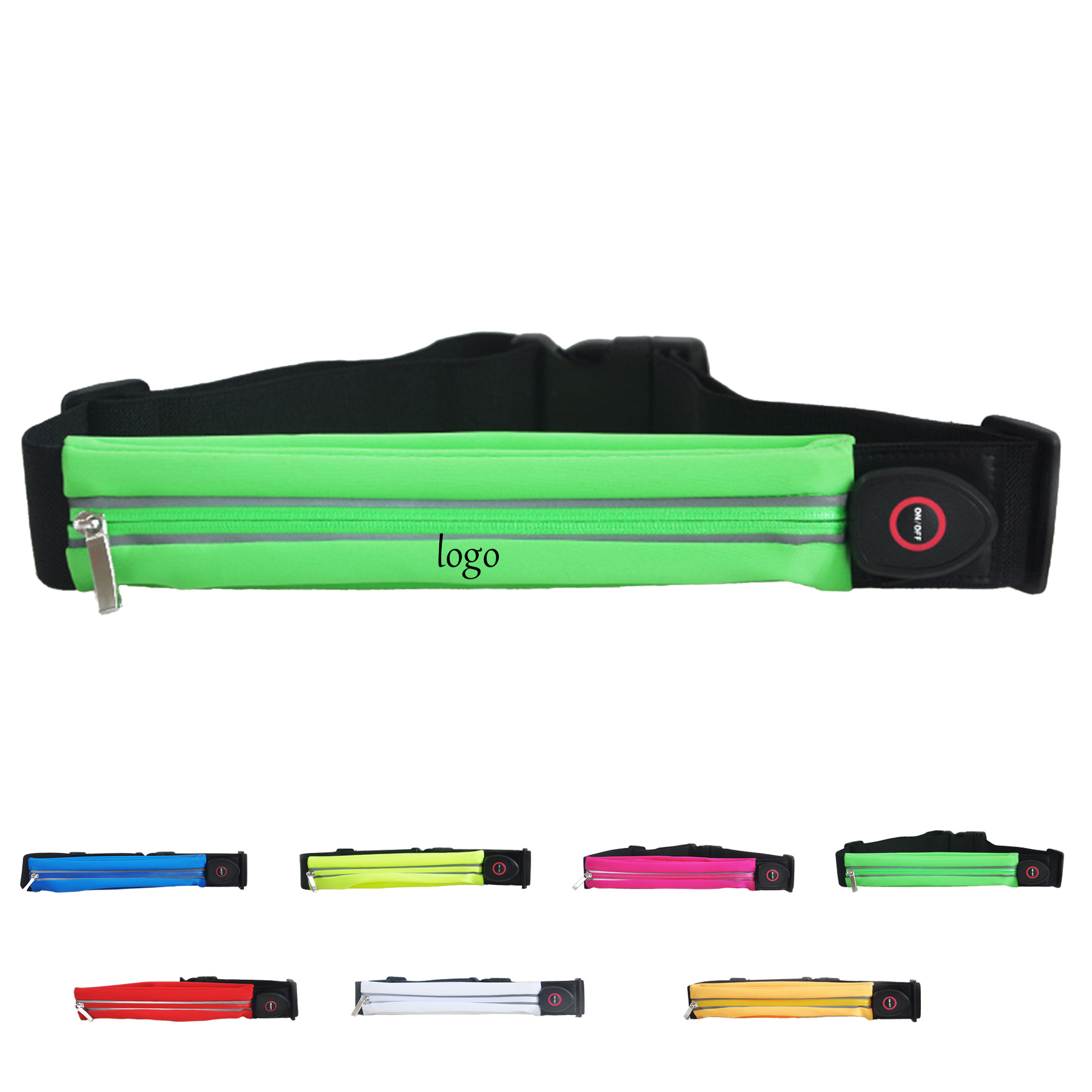 Rechargeable LED Belt Bag 7