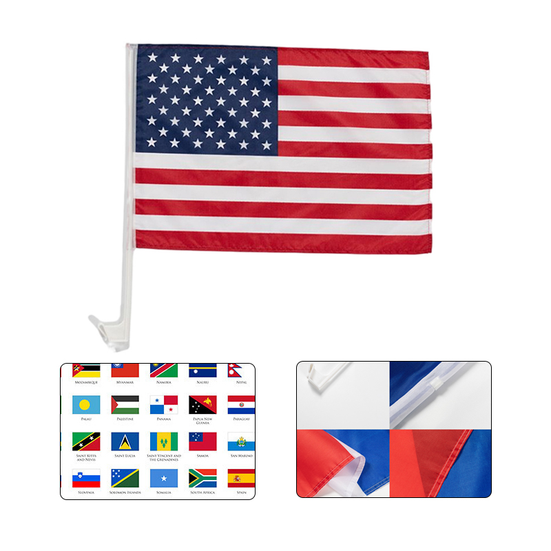 Pole Cassette Car Flag 2