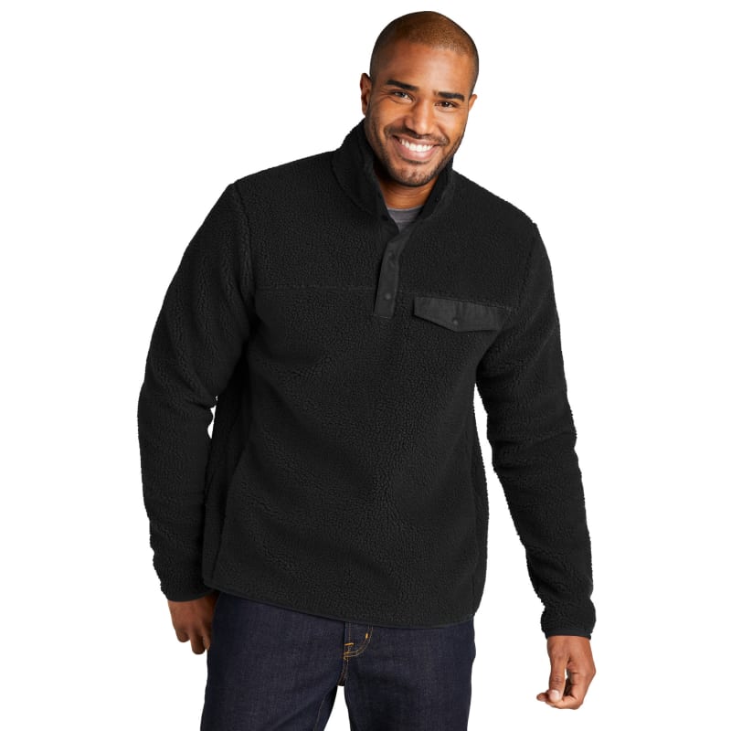 Port Authority Camp Fleece Snap Pullover 17