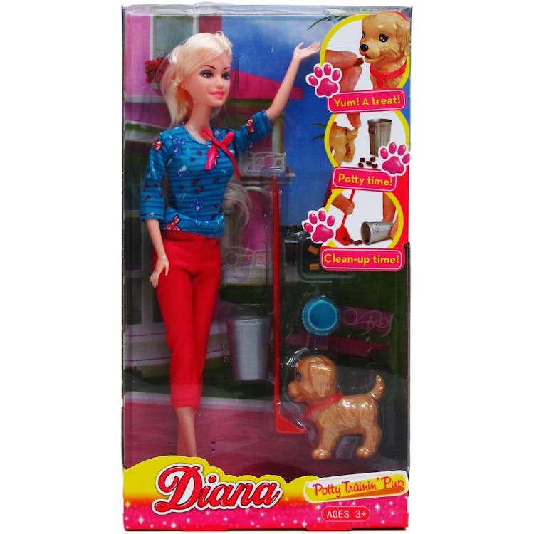 Diana Dolls with Accessories - 11.5"