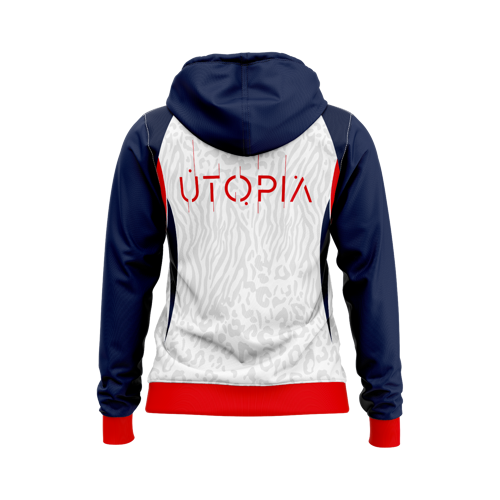 Women's Sublimation 250G Lightweight Full-Zip Hoodie 5
