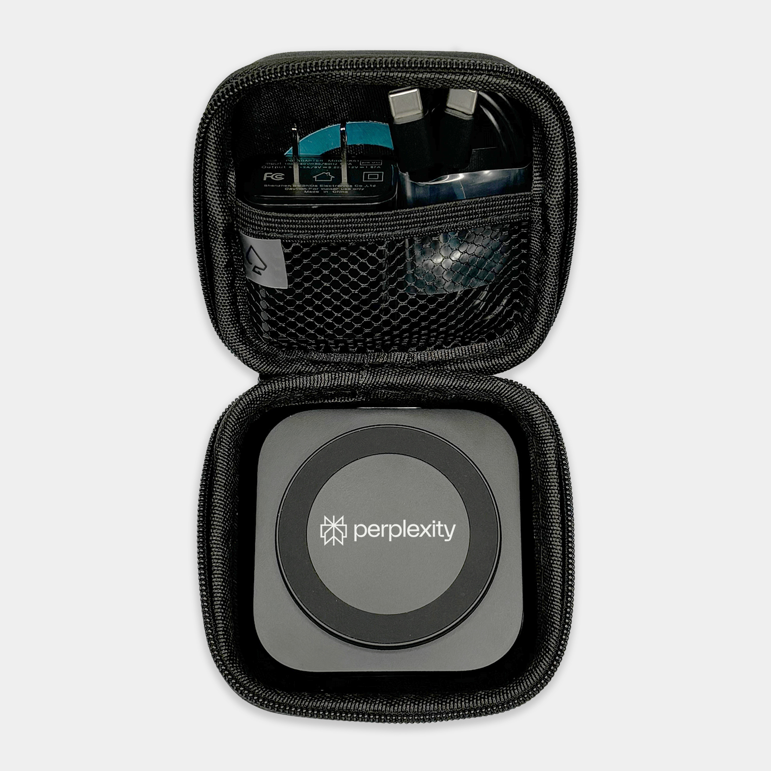 Cube Qi Pro 3 in 1 Wireless Charger with Travel Case