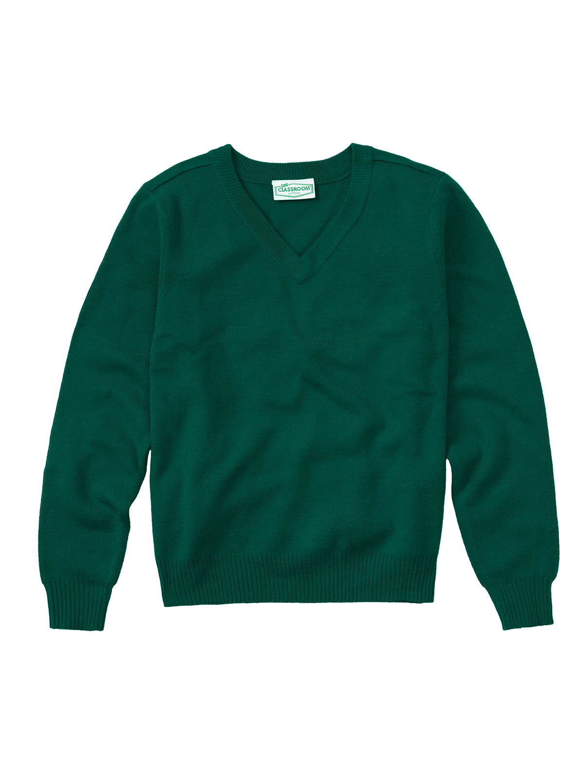 Classroom Uniforms - Youth Unisex Long Sleeve V-neck Sweater 3