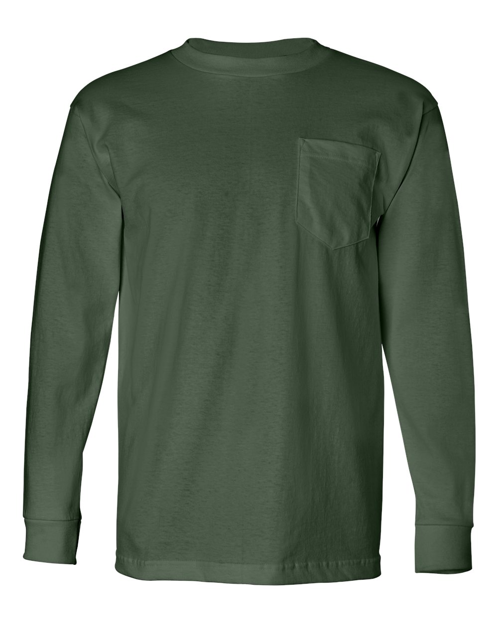 Unisex USA-Made Long Sleeve Pocket T-Shirt - 8100 16