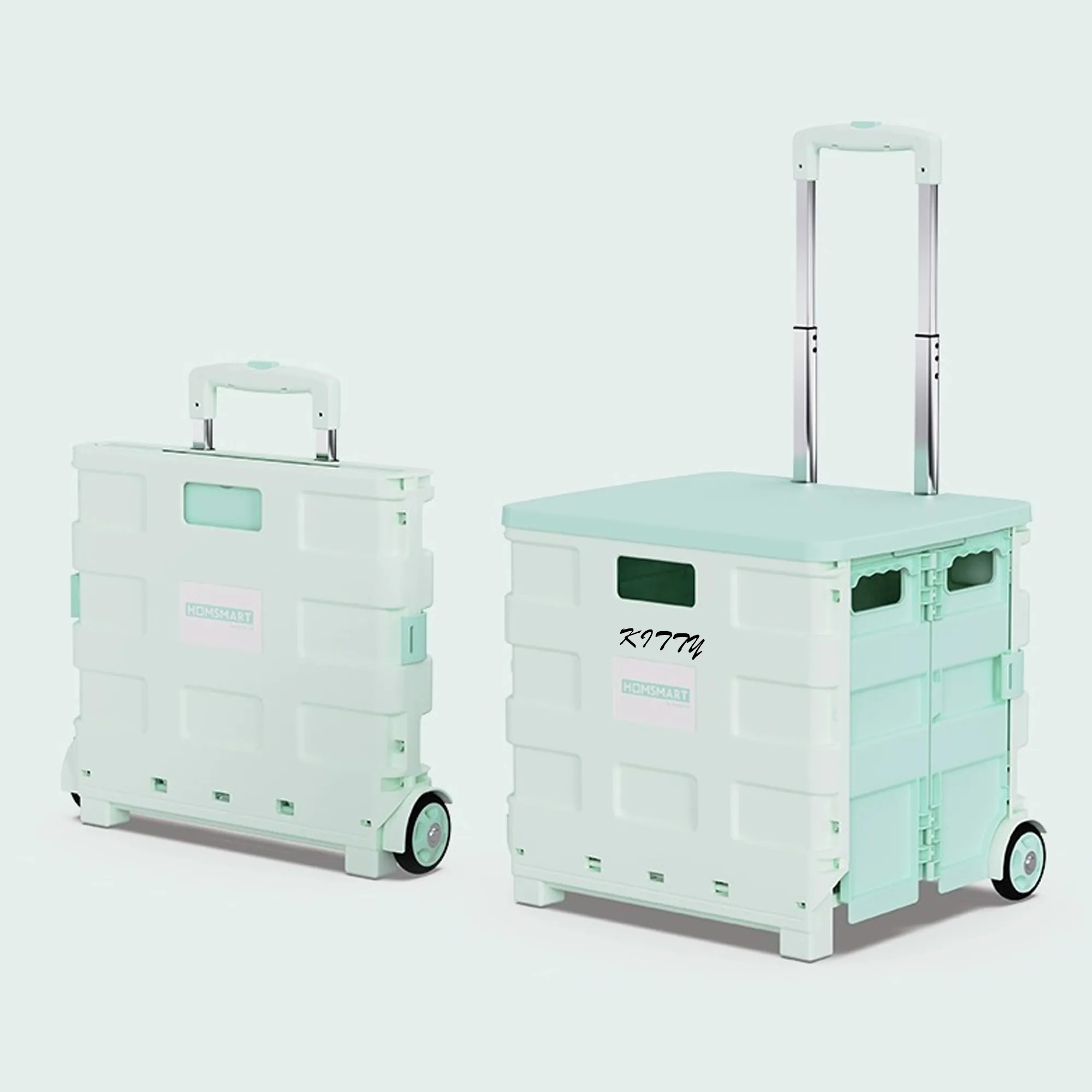 Portable Folding Shopping Cart 6