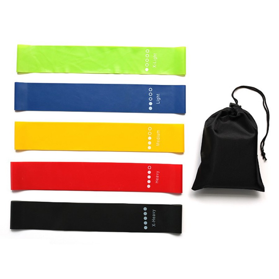 Stretchable Exercise Resistance Band Set - Latex or TPE Options 7