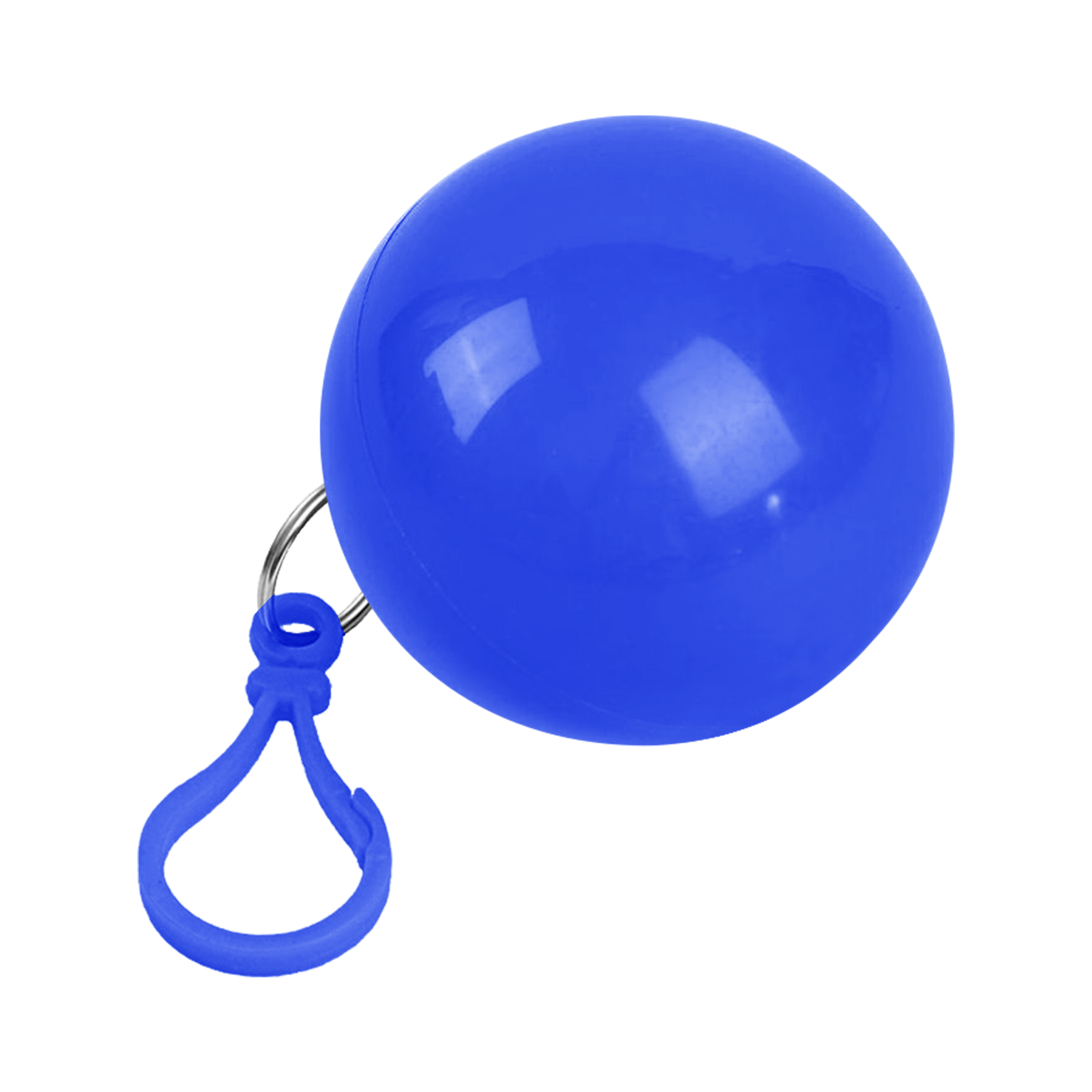 Disposable Raincoat With Ball Key Chain 7