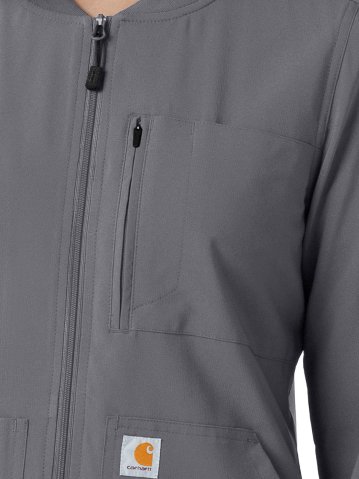Carhartt Scrubs - Force Cross-Flex - Women's Six-Pocket Lightweight Scrub Jacket 7