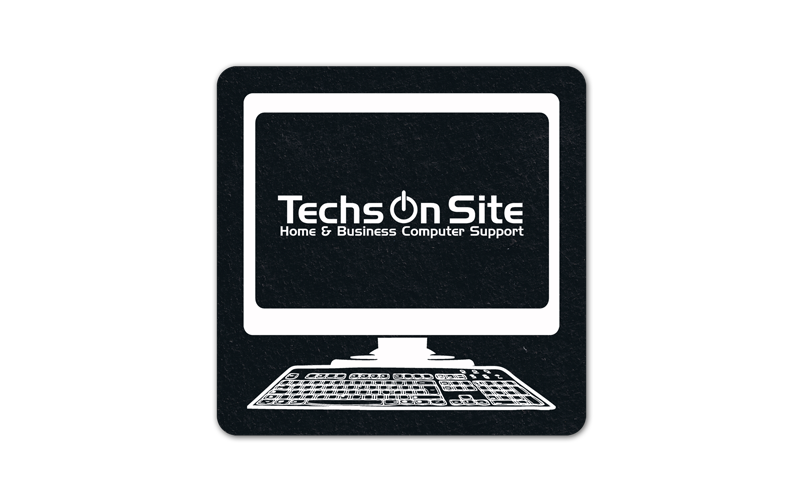Square Computer Flat Tire Coaster