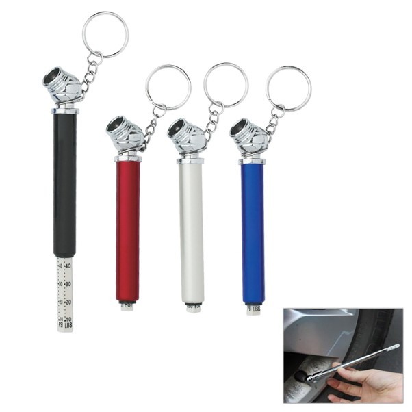 Mini Tire Pressure Gauge Keychain 7