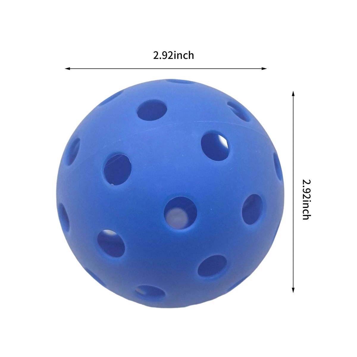 Durable 40 Hole Pickleball for Recreational or Pro Use 12