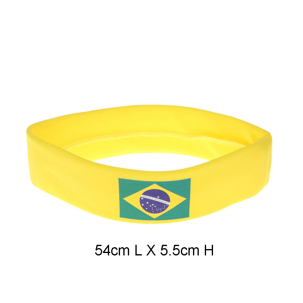 Qatar World Cup National Flag Football Fans Headband 2