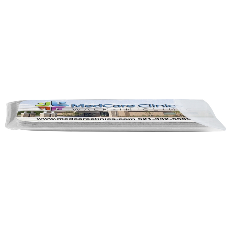 "Smile File" Rectangle Shaped Multi-Color Thick Foam Nail File 2
