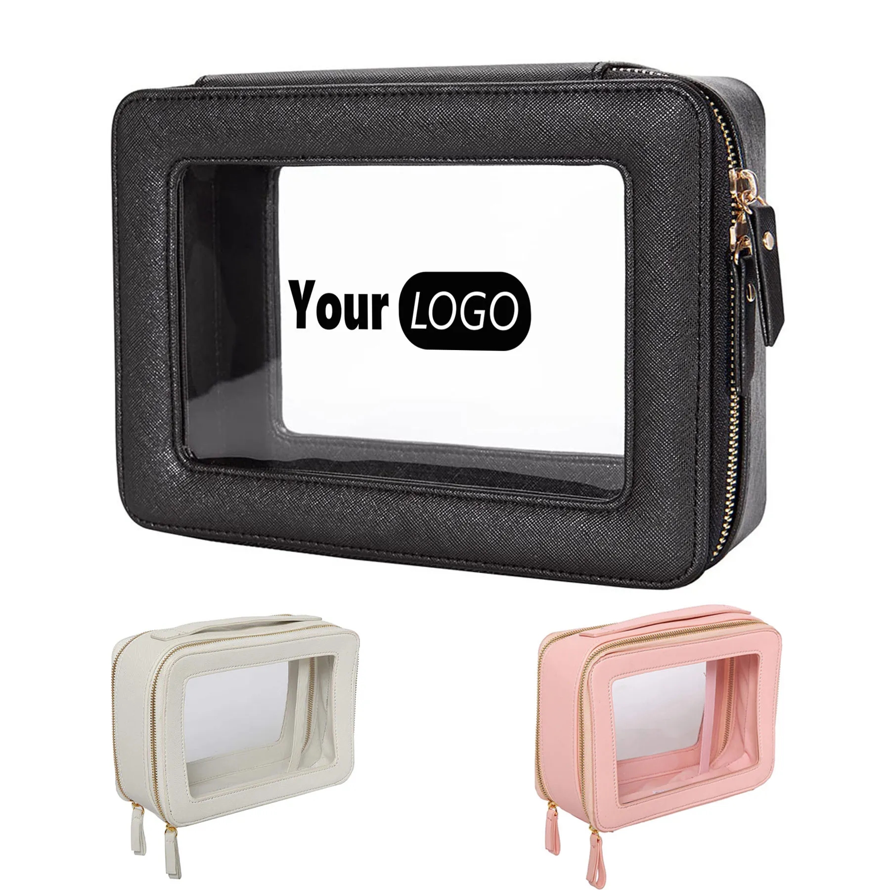 Transparent Pvc Women Cosmetic Bag 4