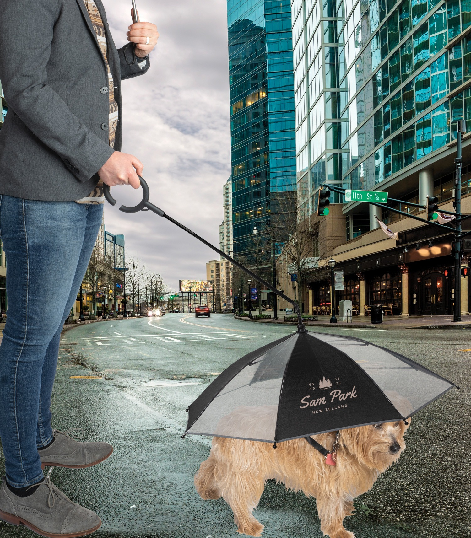 The Doggo Umbrella 4