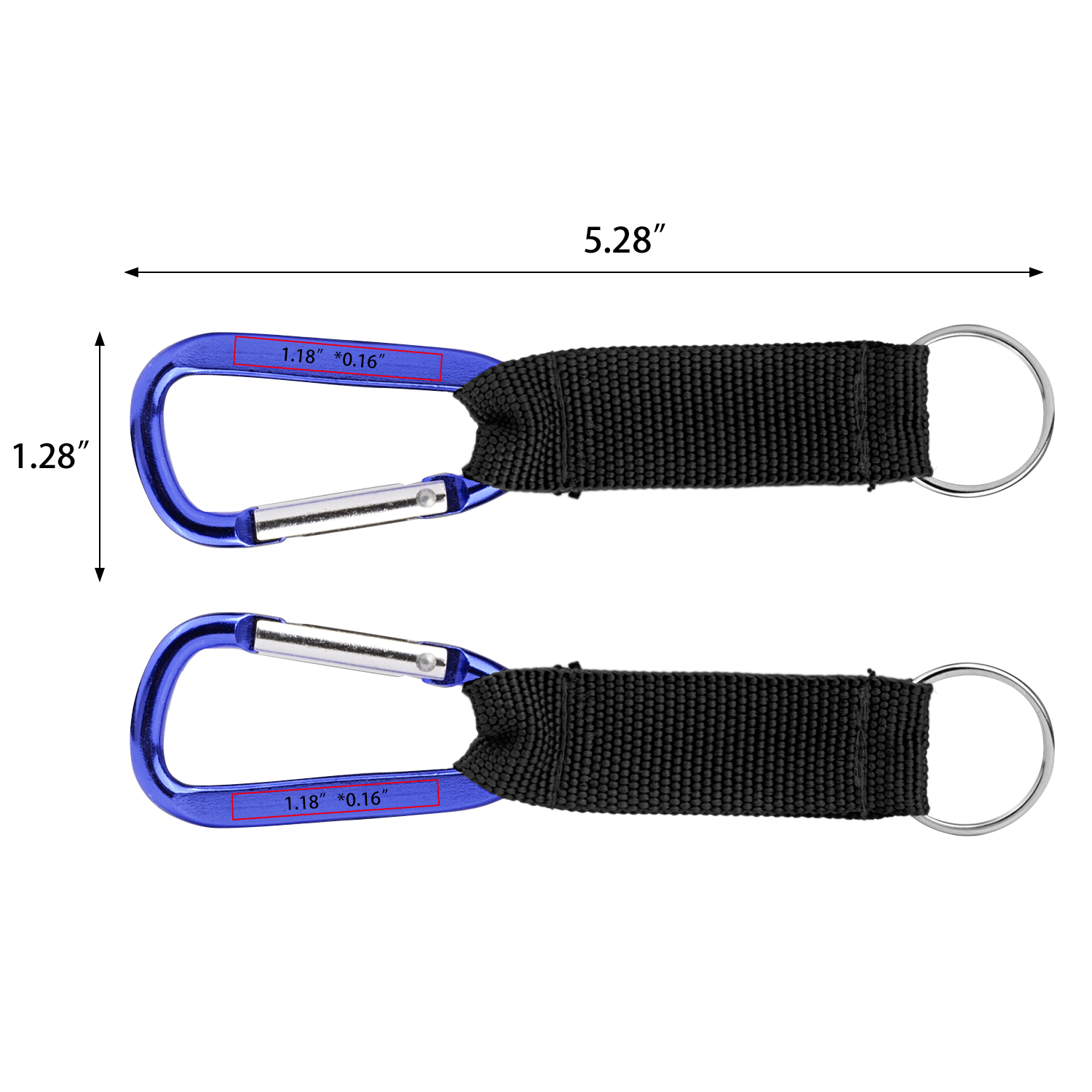 Moab Carabiner and Key Ring