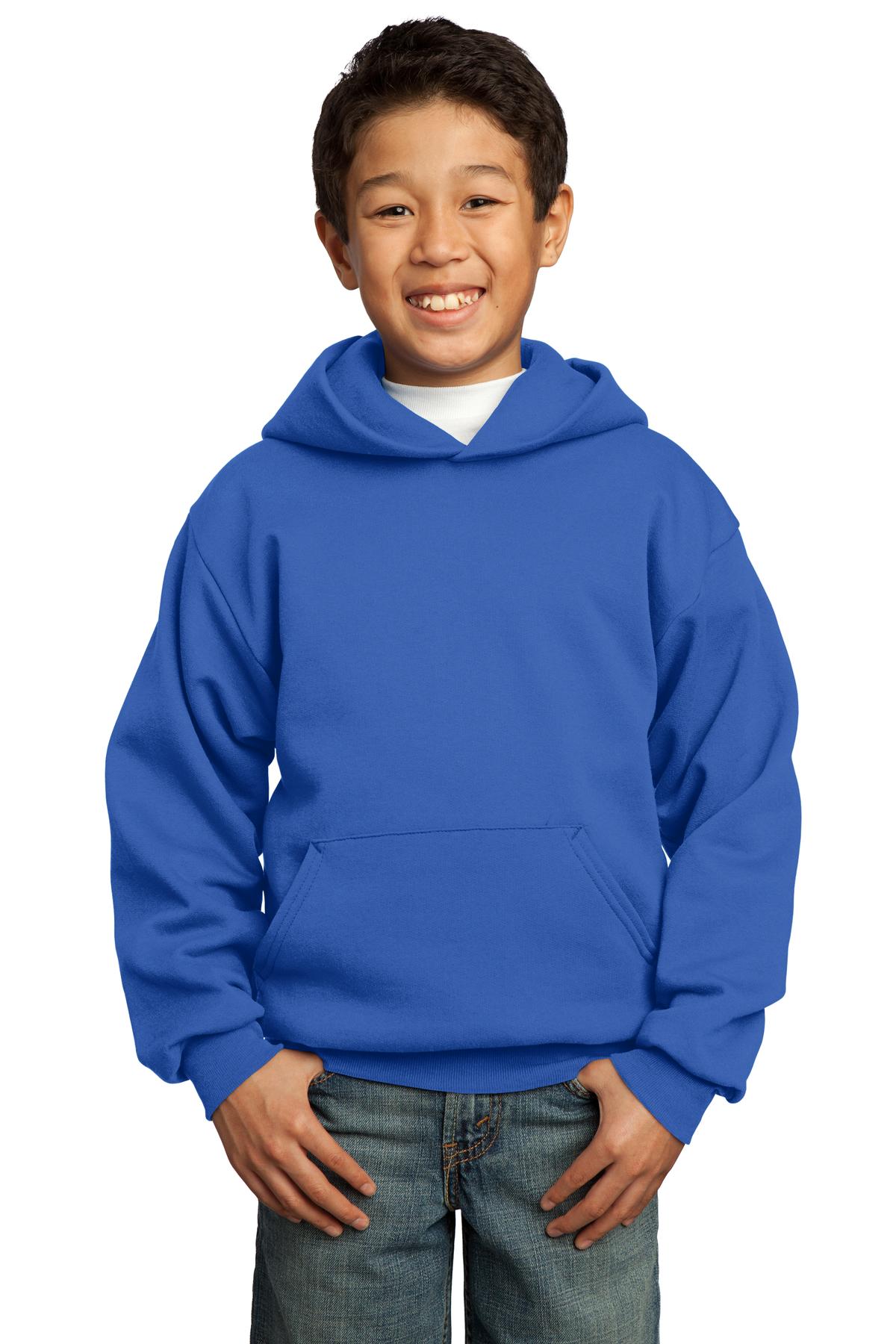 Port & Company® Youth Core Fleece Pullover Hooded Sweatshirt 6