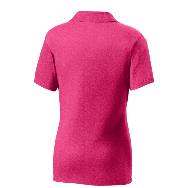 Sport-Tek Women's Heather Contender Polo. 8