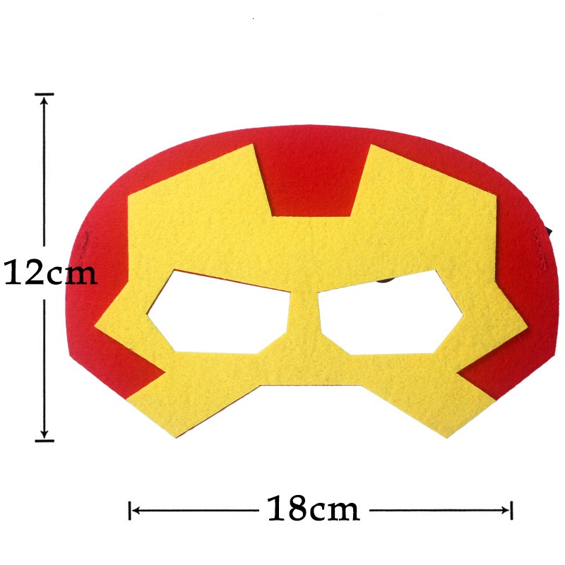 Superhero Felt Mask For Children Cosplay 5