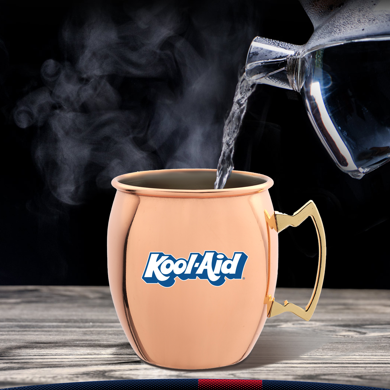 16 oz. Copper Coated Stainless Steel Mug 1