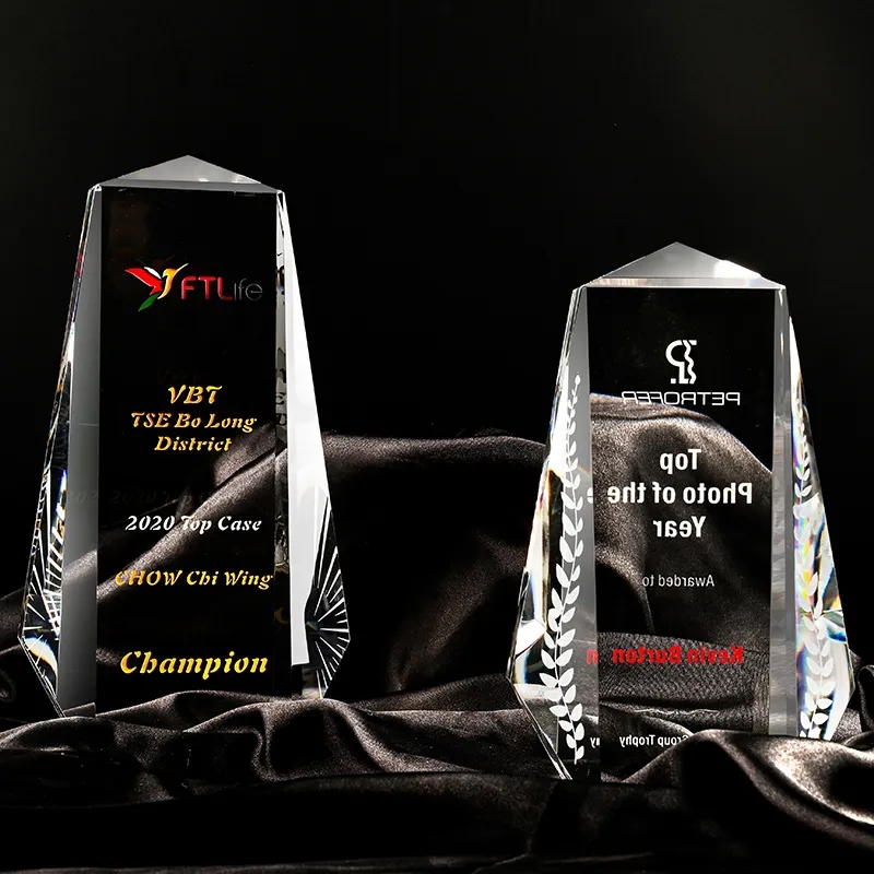 Obelisk Optical Crystal Award 6