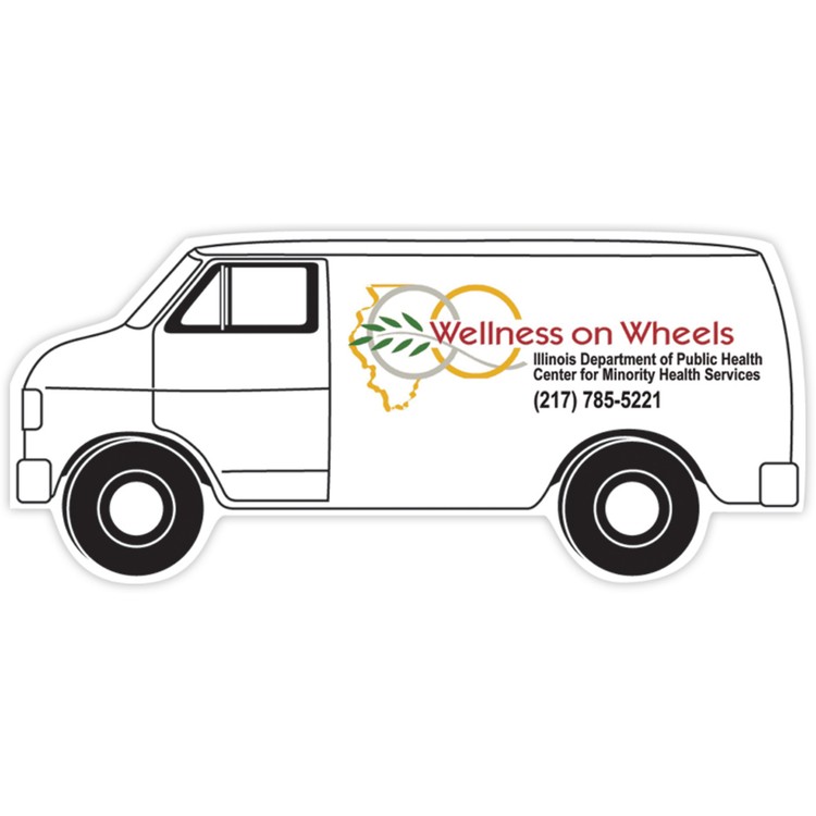 Vinyl Label (1.5"x3.5") Van