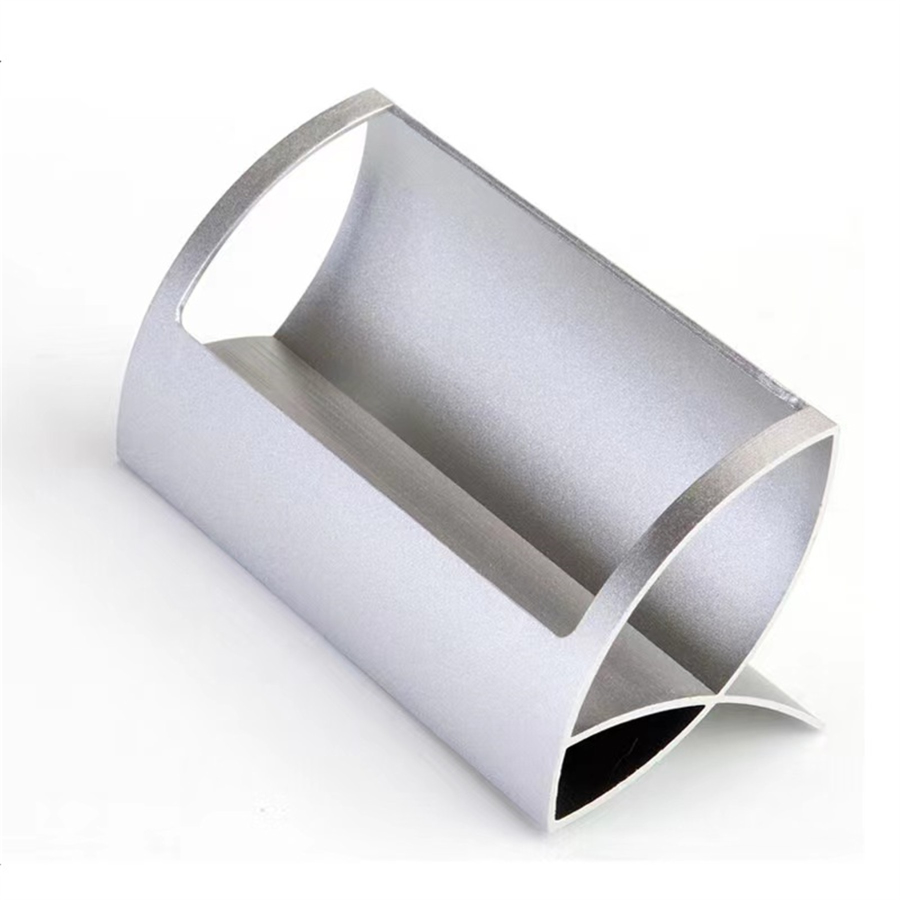 Desktop Aluminum Business Card Holder 2
