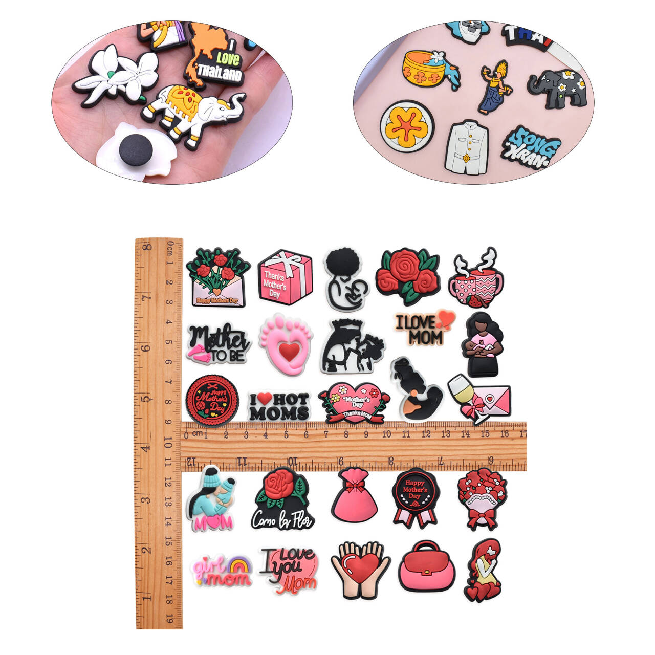 Full Color PVC Shoe Accessories 2