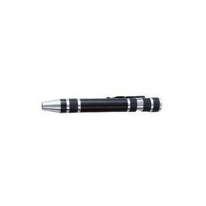 8 Bit Screwdriver Multi Function Tool With Aluminum Barrel And Pocket Clip 17