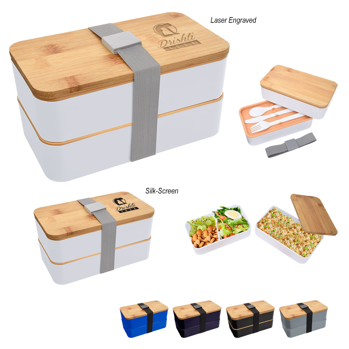 Stackable Bento Lunch Set 12
