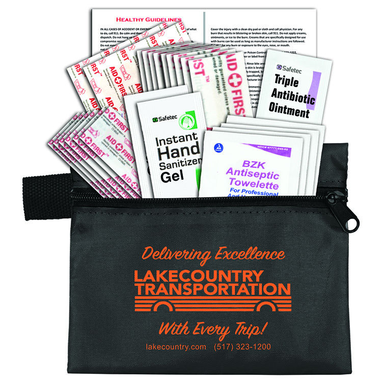 "Altair" 26 Piece First Aid Kit in Zipper Pouch 20