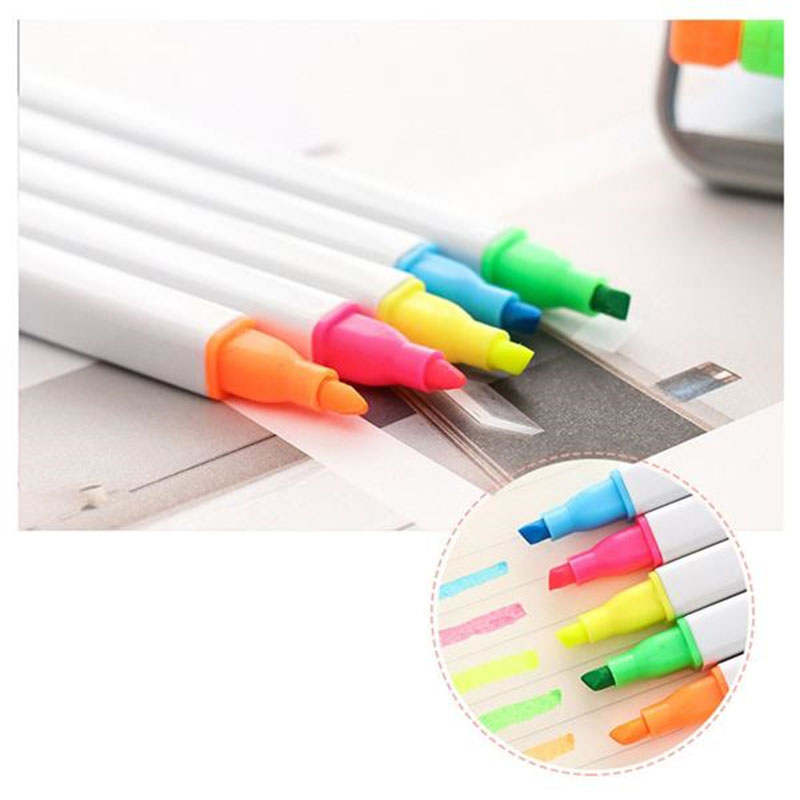 5 PCS Fluorescent Pen Set 2